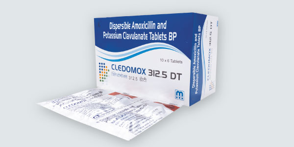 cledomox-312-dt-amoxicillin-250mg-potassium-clavulanate-62mg-tablets