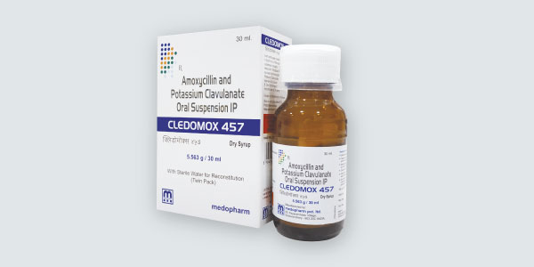 cledomox-457-ds-amoxicillin-400mg-potassium-clavulanate-57mg-dry-syrup